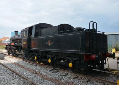 78018 steam at Darlington 1861 Shed. &copy; AJax