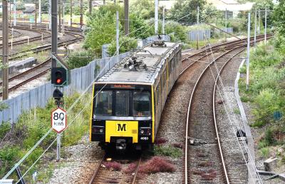 TW4060 at Chillingham Road (Tyne & Wear Metro). &copy; MJM