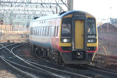 158864 at Manchester Piccadilly. &copy; ConnorsRailPhotography