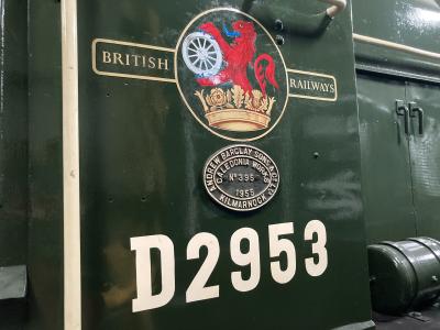 D2953 at Heritage Shunters Trust - Rowsley. &copy; al66class59