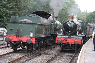7812 steam at Severn Valley Railway. &copy; linuxyeti