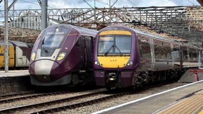 Photo of 390033 at Crewe - Avanti Training Academy — trainlogger