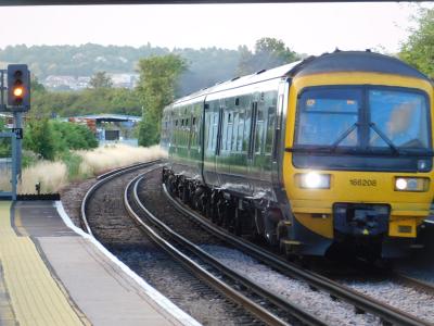 166208 at Hilsea. &copy; Trainman5862