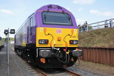 67007 at Barrow Hill. &copy; Gary37401