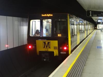 TW4039 at Newcastle Central (Tyne and Wear Metro). &copy; MJM