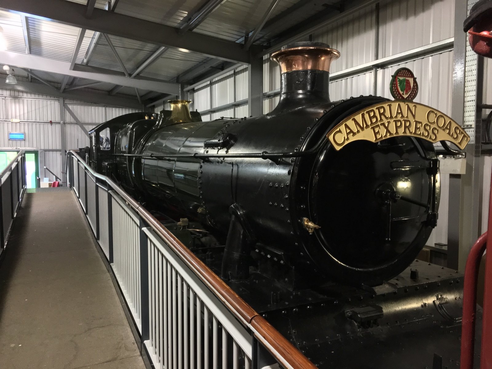 Photo of 7819 steam at Severn Valley Railway Highley Engine House