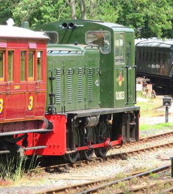 D2023 at Kent & East Sussex Railway. &copy; Geoff