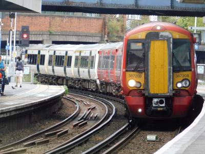 387208 at Clapham Junction. &copy; Trainman5862
