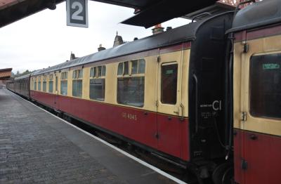4345 coach at Severn Valley Railway - Bridgnorth. &copy; AJax