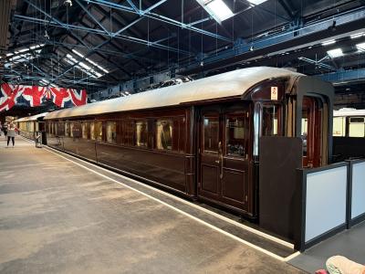 ECJS395 coach at York National Railway Museum. &copy; AJax
