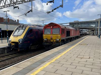 photo of 66082 at Stafford