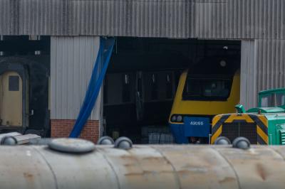 43055 at Eastleigh Works. &copy; Harry Bennellick