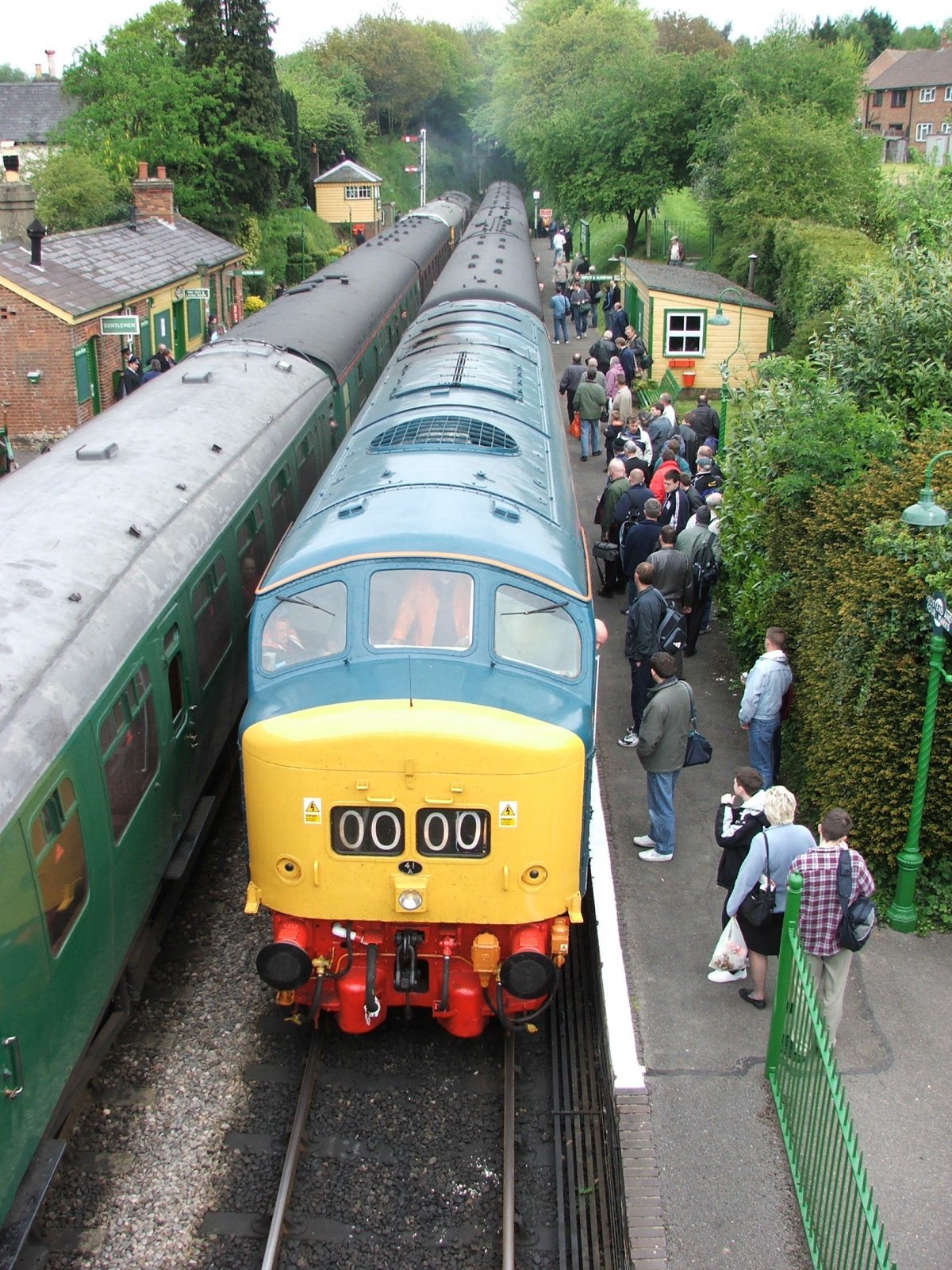 Photo of 45112 at Mid Hants Railway Medstead & Four Marks — trainlogger