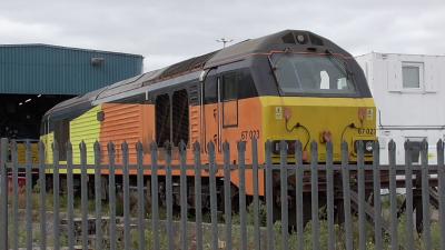 67023 at Westbury. &copy; JM-Freightliner