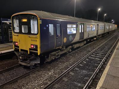150005 at Chapeltown (South Yorks). &copy; Pistolpete008