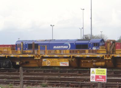 photo of 66162 at Westbury Yard