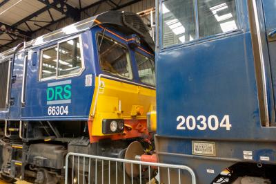 66304,20304 at Carlisle Kingmoor DRS Depot open day. &copy; trainlogger