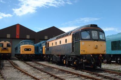 33201,45133,46045 at Midland Railway Centre. &copy; trainlogger
