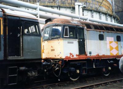33203 at South Yorkshire Railway - Meadowhall. &copy; Kempydak