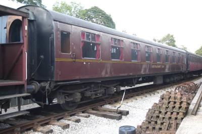 1013 coach at Keighley & Worth Valley Railway. &copy; Byron5574