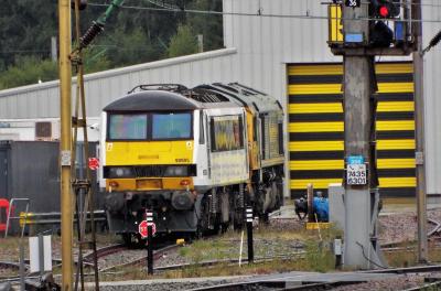 90005 at Crewe Basford Hall. &copy; stevexos