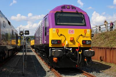 67007 at Barrow Hill. &copy; South Coast Trainspotter