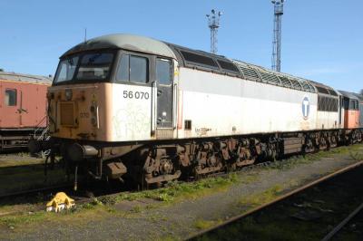 56070 at Old Oak Common TMD. &copy; Byron5574