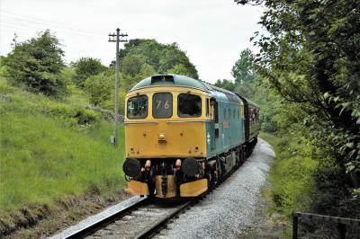 33202 at Keighley & Worth Valley Railway - Haworth. &copy; stevexos
