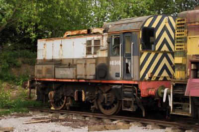 08568 at Wishaw - Railway Support Services. &copy; al66class59