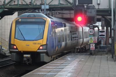 195003 at Manchester Victoria. &copy; ConnorsRailPhotography