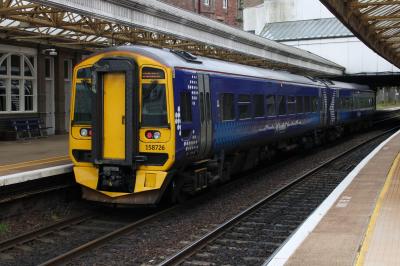 158726 at Arbroath. &copy; South Coast Trainspotter