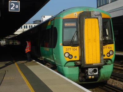 377104 at Southampton Central. &copy; Trainman5862