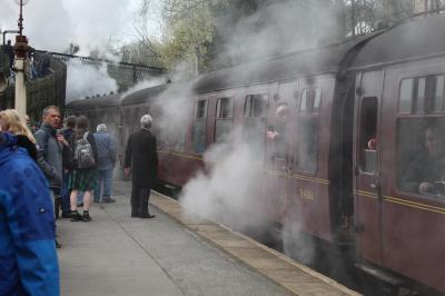 4306 coach at Keighley & Worth Valley Railway - Haworth. &copy; ConnorsRailPhotography