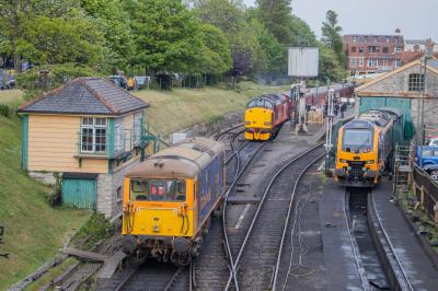 73141,99004,37607 at Swanage Railway - Swanage. &copy; Zain