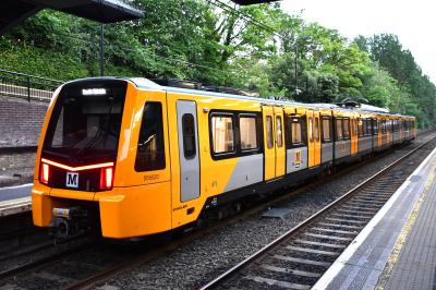 555020 at South Gosforth (Tyne & Wear Metro). &copy; MJM