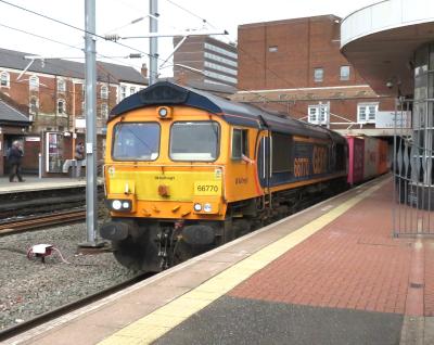 66770 at Walsall. &copy; Geoff