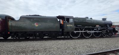 45596 steam at Derby - The Greatest Gathering 2025. &copy; MikeMOL