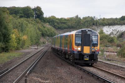 450021 at Micheldever. &copy; trainlogger