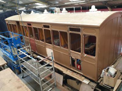LBSCR328 coach at Bluebell Railway - Horsted Keynes. &copy; MikeMOL