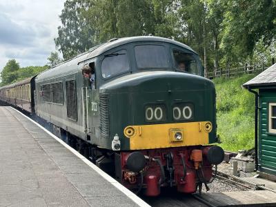 D123 at Great Central Railway - Rothley. &copy; Cookey84