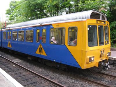 TW4058 at Tyne & Wear Metro system. &copy; Byron5574