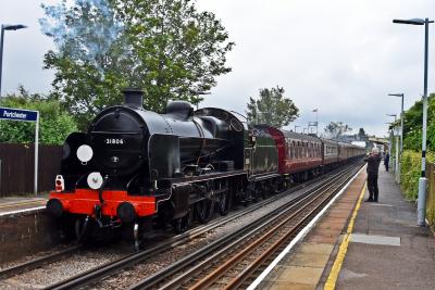 31806 steam at Portchester. &copy; Bestieboy