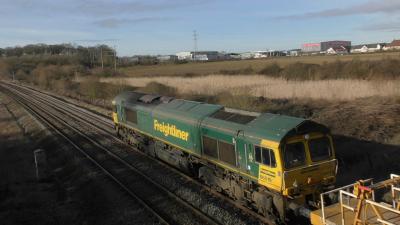 66519 at Berkley near Frome. &copy; JM-Freightliner