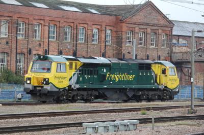 70014 at Doncaster. &copy; ConnorsRailPhotography