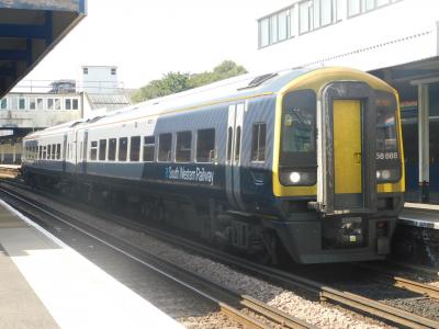158888 at Southampton Central. &copy; Trainman5862