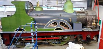 790 steam at Locomotion, Shildon. &copy; Geoff