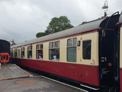 3100 coach at Bluebell Railway - Horsted Keynes. &copy; MikeMOL