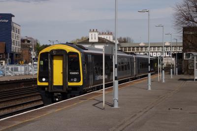 158890 at Eastleigh. &copy; al66class59