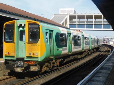 313210 at Fratton. &copy; Trainman5862