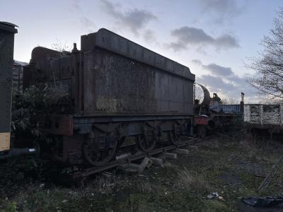3845 steam at Honeybourne Airfield. &copy; AJax